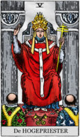 Tarot online de hogepriester