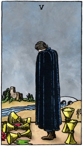 Gratis Tarot Cups-5