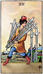 Gratis Tarot Zwaarden-7