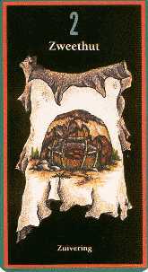 moerder aarde tarotkaart zweethut