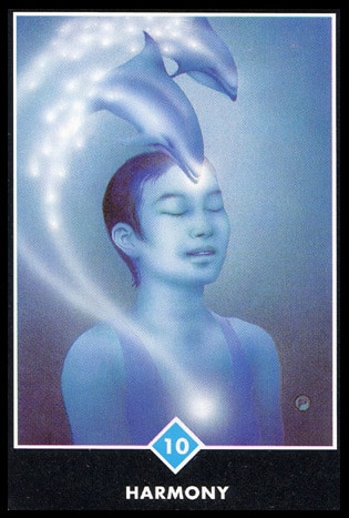 osho zen tarot Harmonie water 10