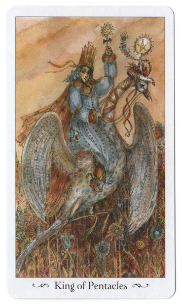 Paulina Tarot Pentakels Koning