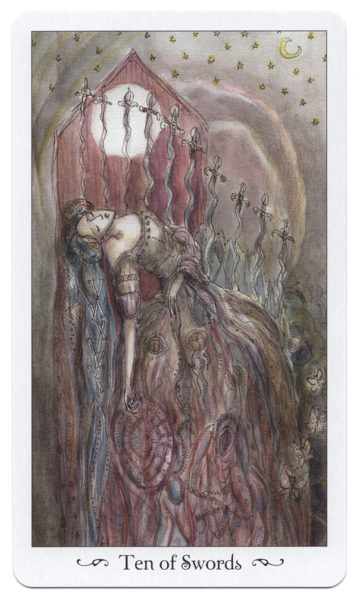 Paulina Tarot Zwaarden Tien