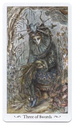 Paulina Tarot Zwaarden Drie