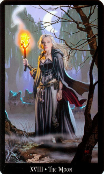 Evans Tarotkaart De Maan